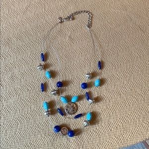 Three stranded necklace